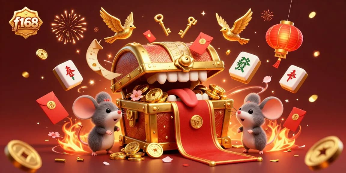 Engage in thrilling adventures with the f168 treasure chest, rich with gold coins and vibrant game elements.