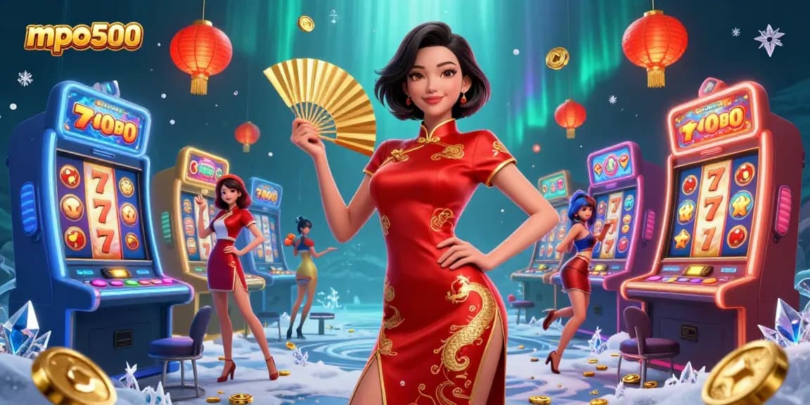 Spin to win with mpo500's slot games featuring vibrant characters and dynamic visuals