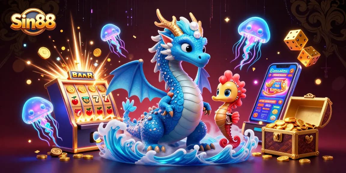 Experience exciting jackpots at Sin88 with dynamic characters and vibrant casino elements.