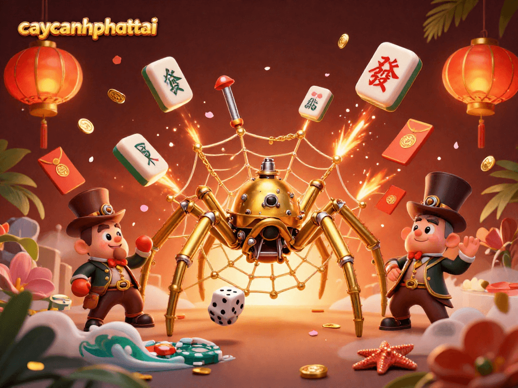 Spin the reels in caycanhphattai with an engaging 3D steampunk casino adventure.