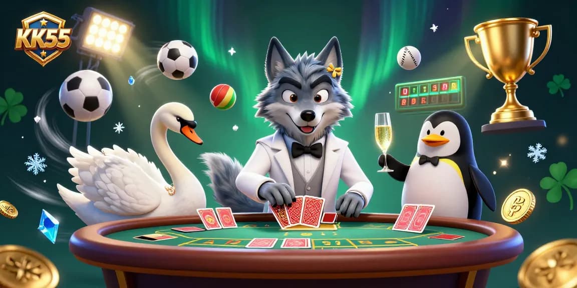 Experience thrilling casino play at KK55 with baccarat and unique game features.