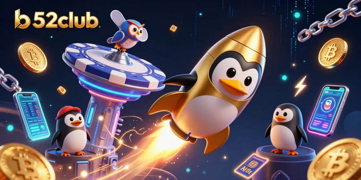 Experience thrilling winnings with b52club in a vibrant and dynamic casino space adventure.