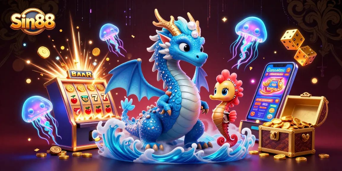 Experience exciting jackpots at Sin88 with dynamic characters and vibrant casino elements.