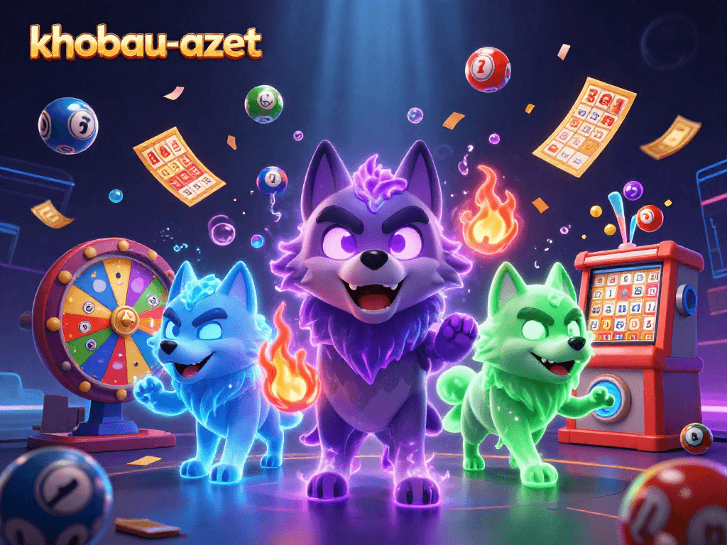 Engage in khobau-aztec with thrilling lottery fun featuring vibrant colors and dynamic elements.