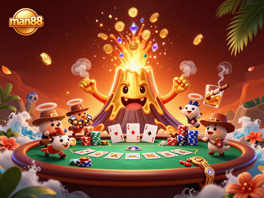 Celebrate big wins at man88 with a vibrant eruption of treasures and thrilling casino action!