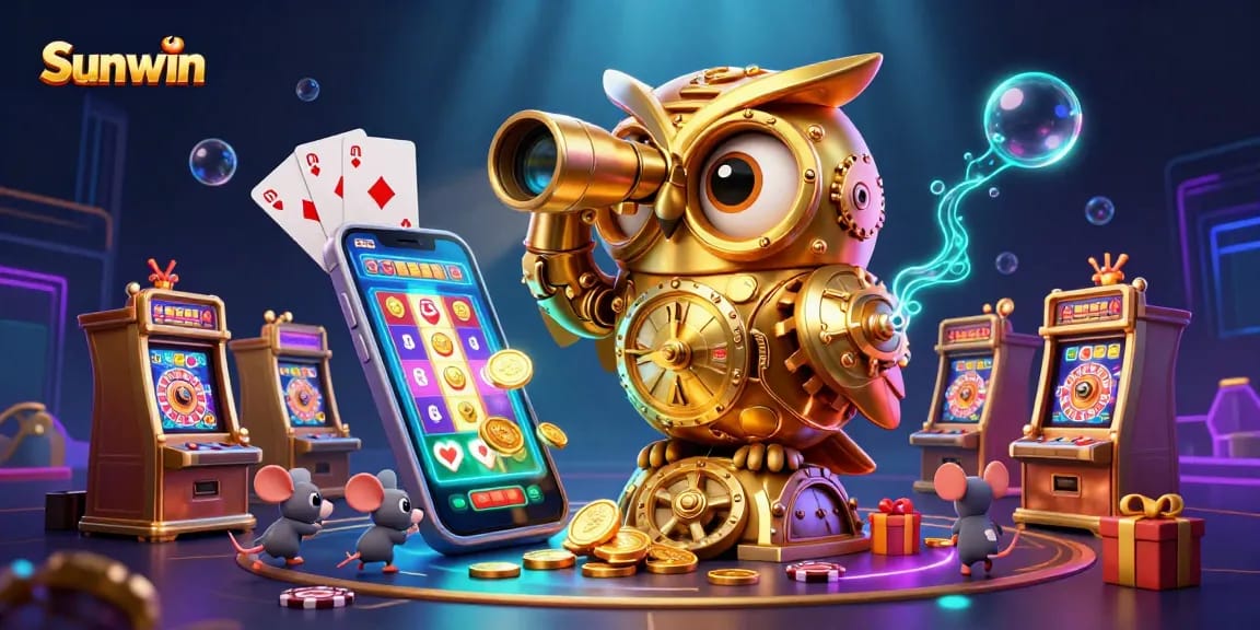 Experience thrilling slot gameplay at Sunwin with colorful game designs and immersive casino vibes.