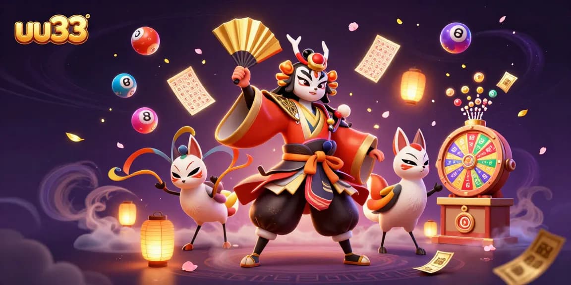 Join the excitement with uu33's vibrant casino gameplay featuring colorful lottery elements.