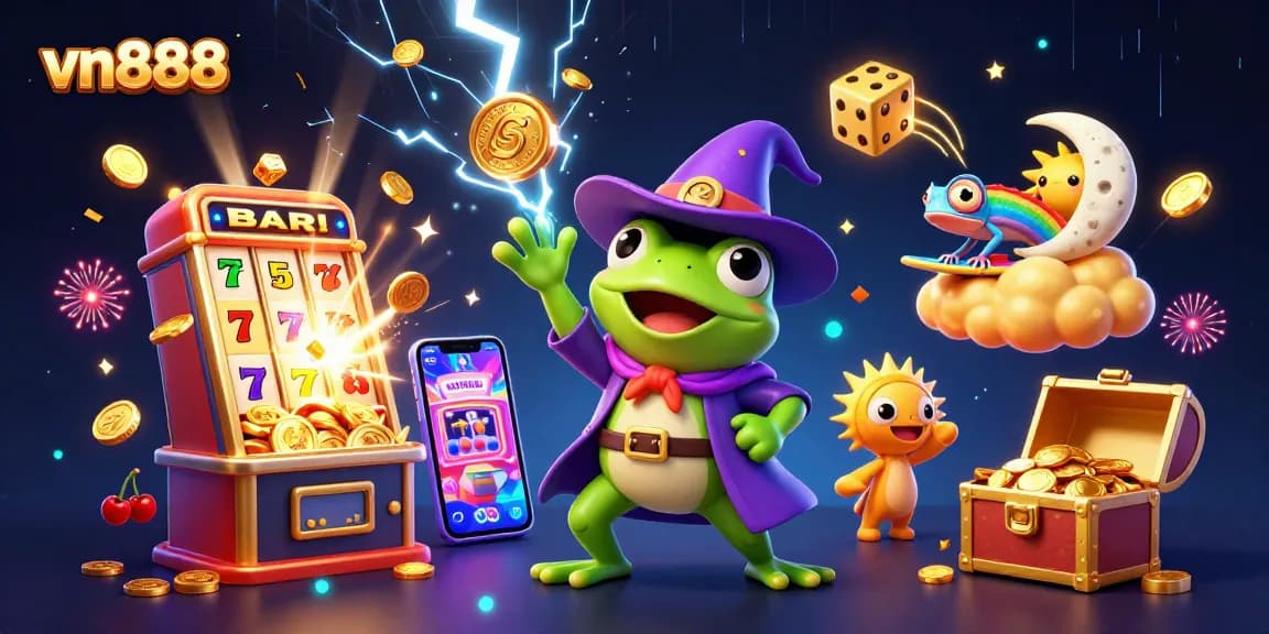 Spin to win with vn888's thrilling jackpot and vibrant casino action!