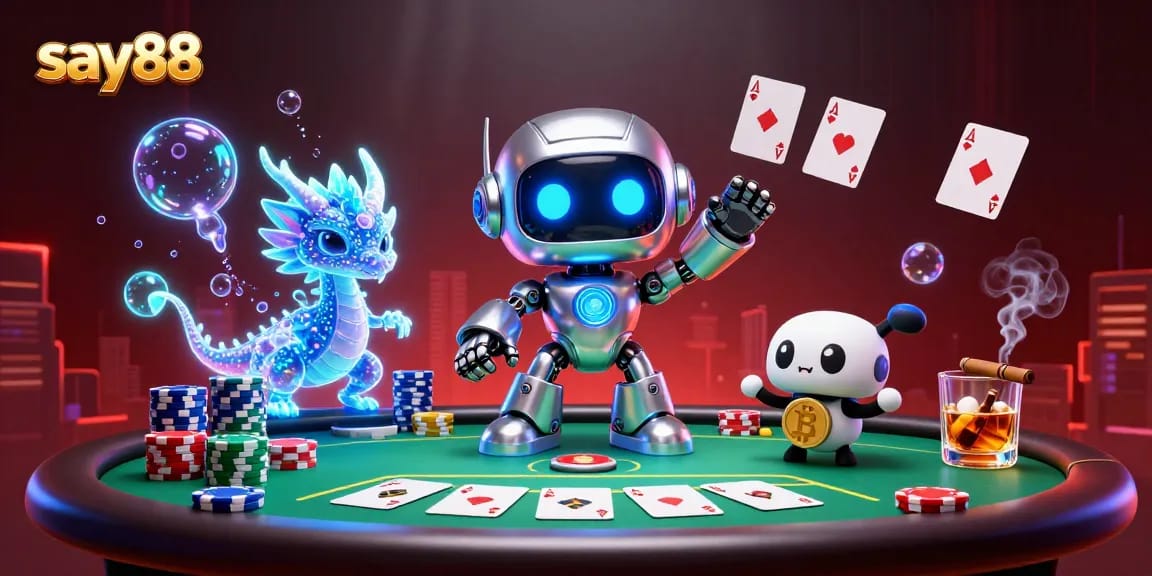 Experience thrilling gameplay at say88 with vibrant casino elements and engaging characters.