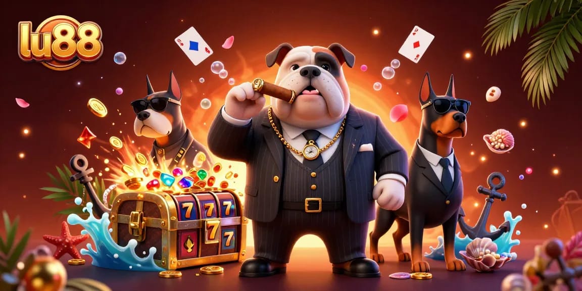Experience thrilling gameplay at lu88 with a badass mafia boss and riches from the slots