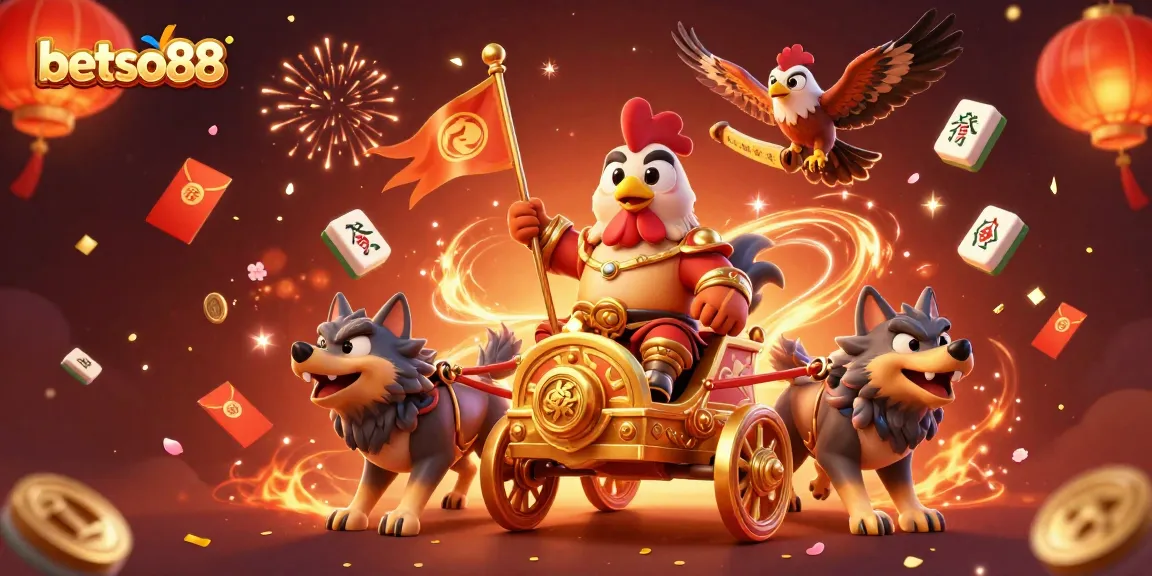 Experience thrilling gameplay with betso88's dynamic casino scene featuring exciting characters and vibrant elements.