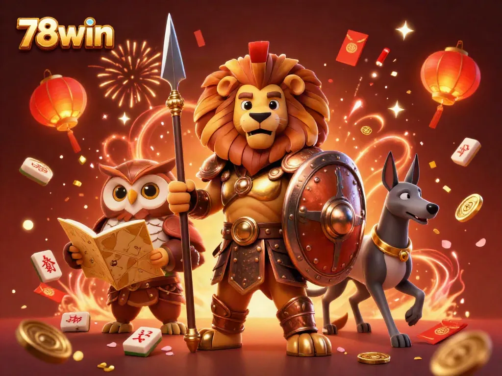 Experience thrilling gameplay at 78win with captivating characters and festive elements.