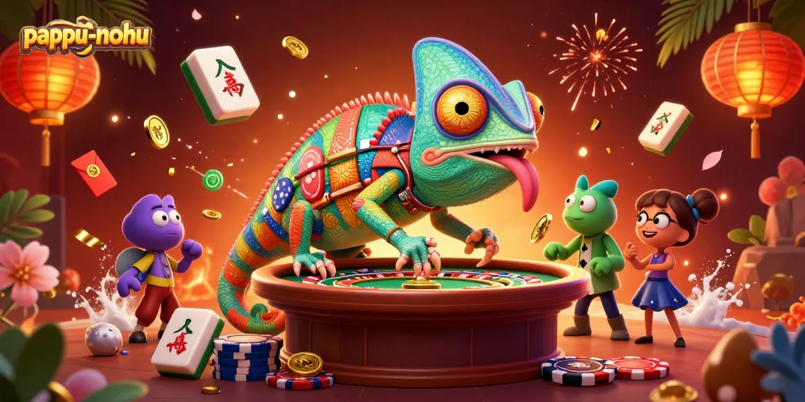 Pappu-nohu entertains with engaging gameplay showcasing colorful elements and promotions.