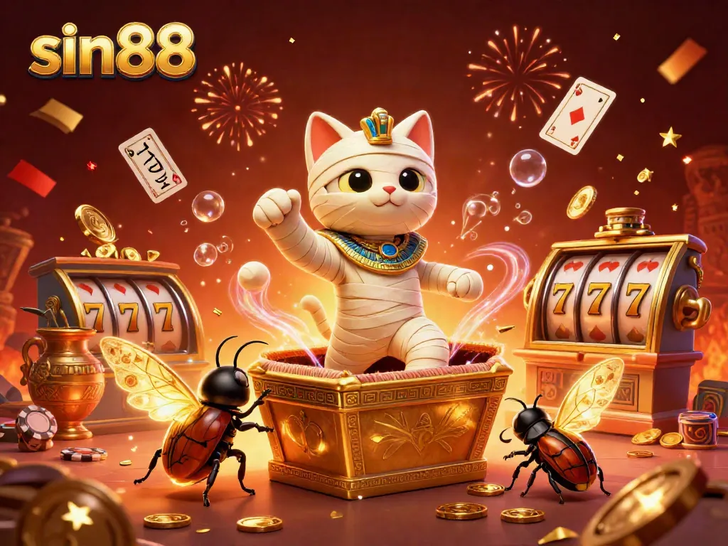 Experience thrilling wins with sin88 in a vibrant pyramid casino overflowing with treasures.