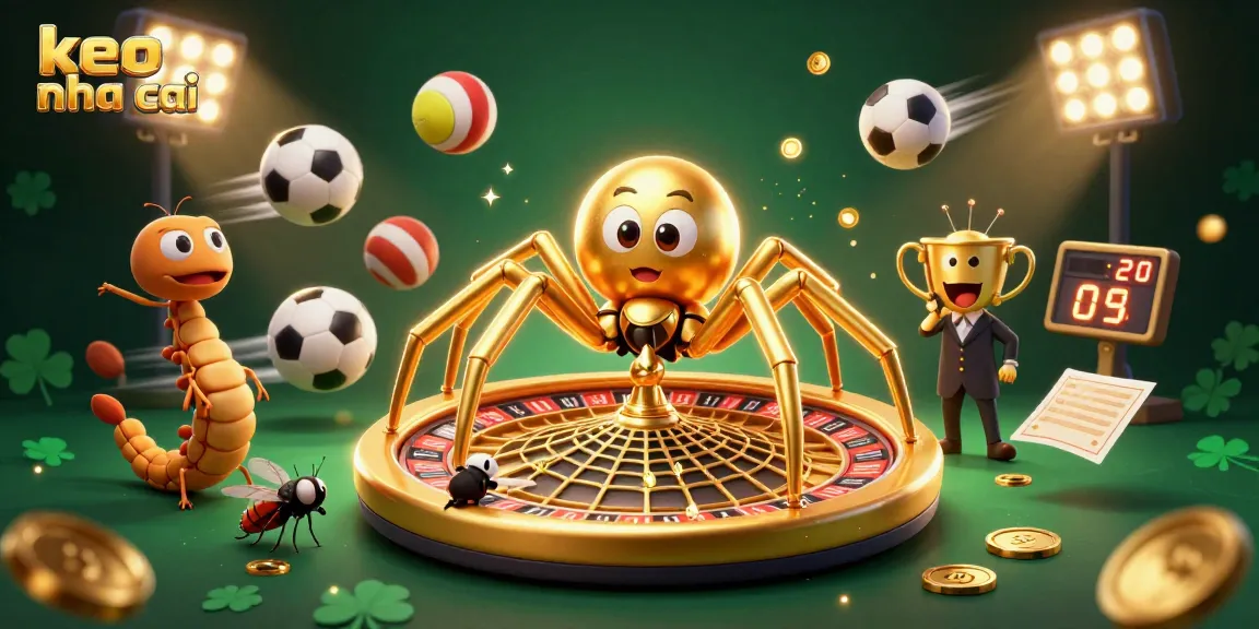 Place bets confidently with keo nha cai in a dynamic sports-themed gambling scene
