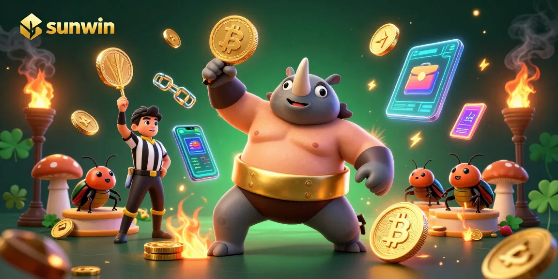 Engage in thrilling gaming with sunwin as an epic beetle champion dominates the casino arena.