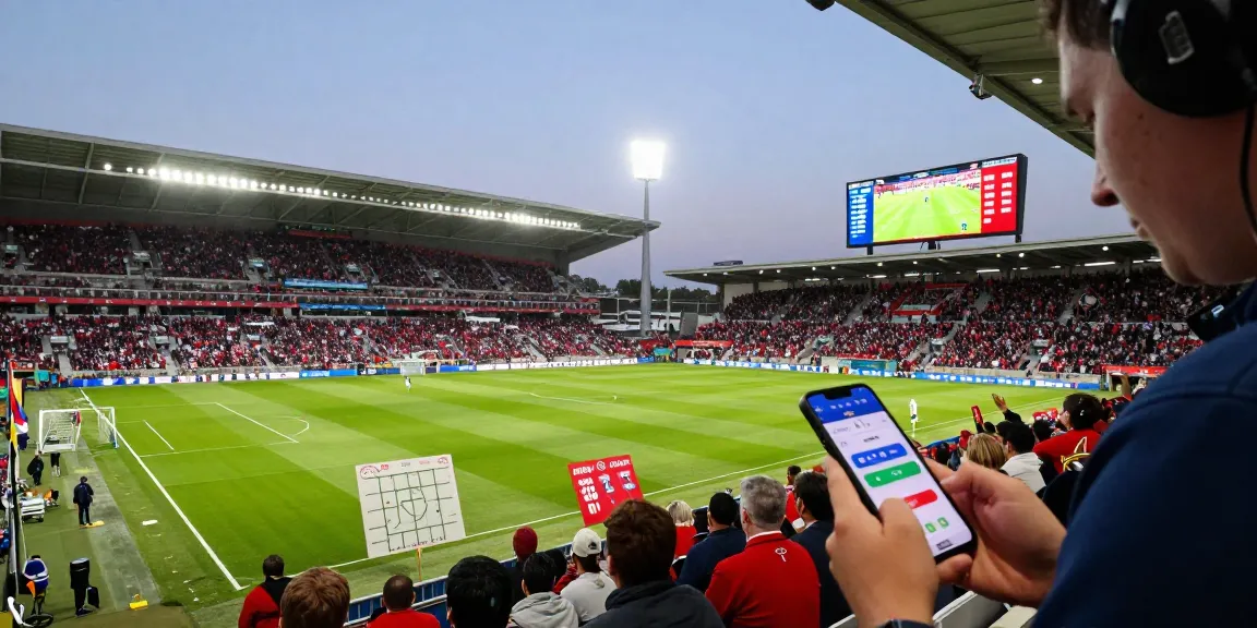 Live World Cup - Cabong TV betting predictions and match odds analysis in an electrifying stadium atmosphere.