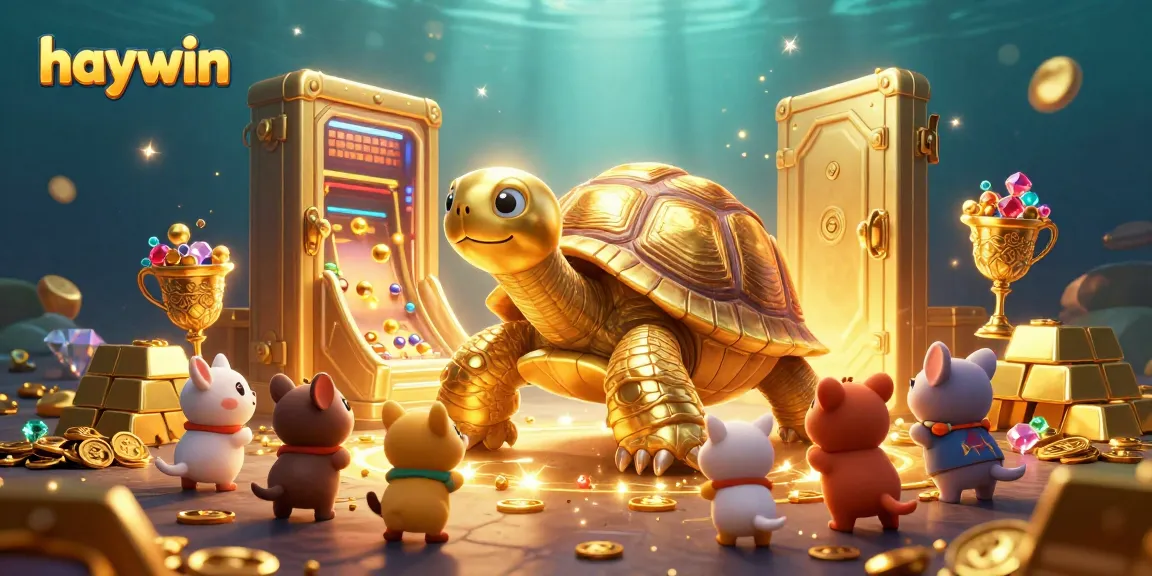 Experience the excitement of haywin with a golden tortoise pinball casino adventure filled with treasures.