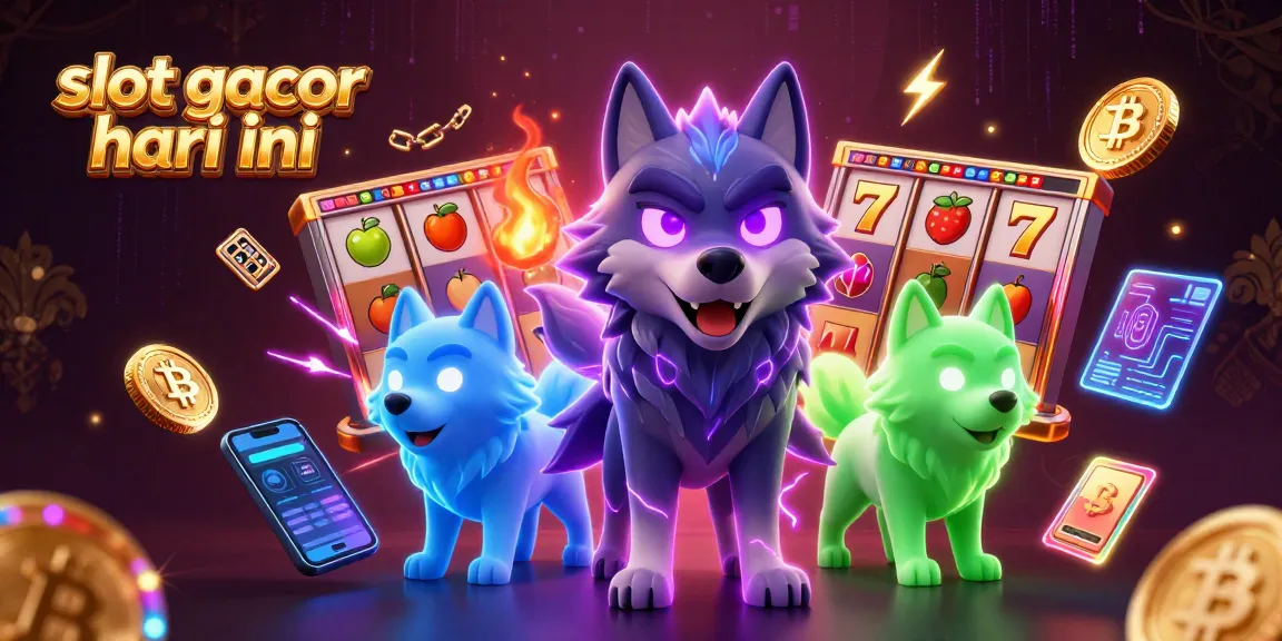 Menangkan slot gacor hari ini dengan simbol keberuntungan dan elemen kasino digital