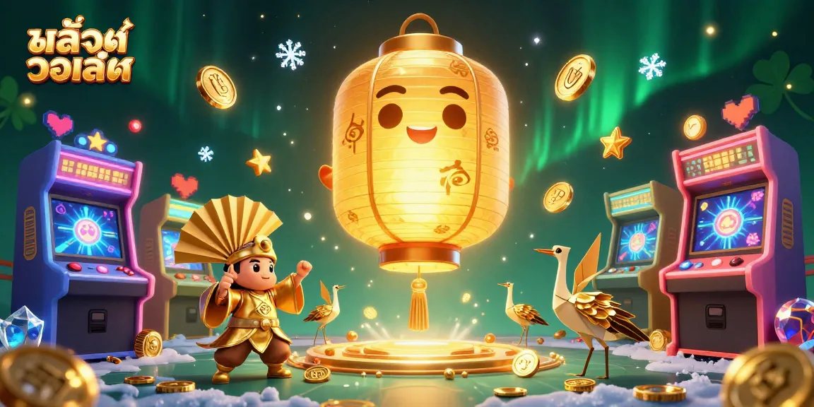 Engage in thrilling สล็อตวอเลท gaming excitement with vibrant 3D characters and casino visuals.