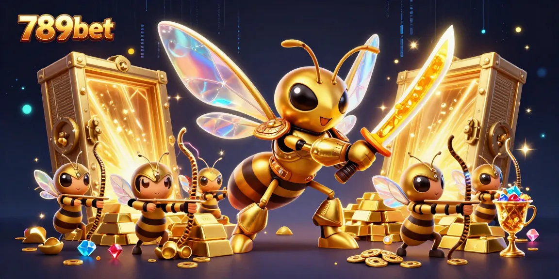 Experience thrilling gameplay at 789bet with exciting casino elements and golden treasures.