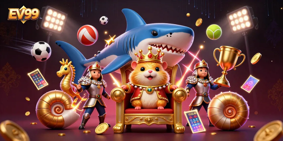 Experience the thrilling excitement of EV99 with our dynamic online gaming illustration.