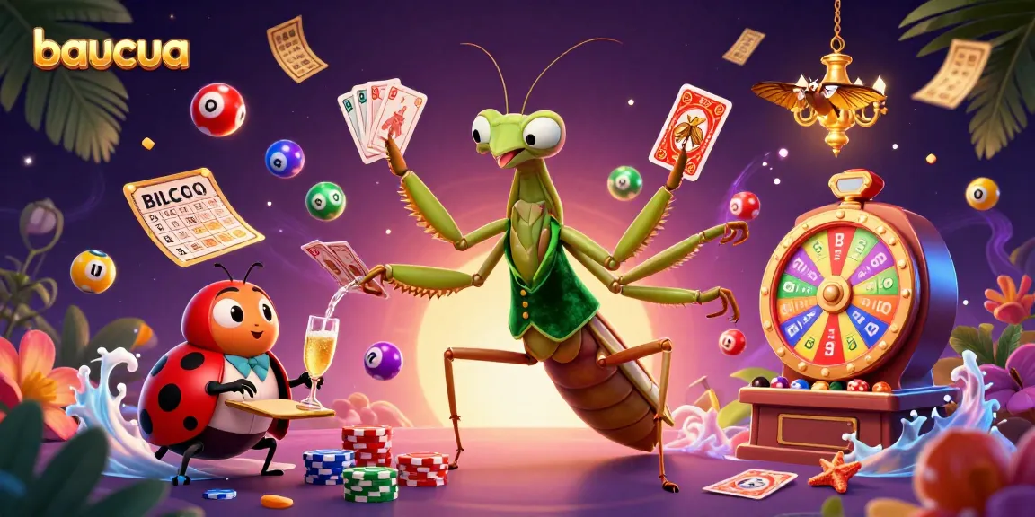 Engage in thrilling baucua gameplay with vibrant graphics and dynamic winning moments.