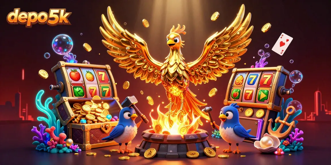 Experience winning thrills at depo 5k with dynamic slot reels and golden rewards!