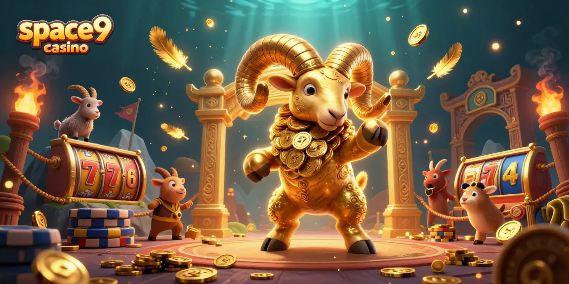 Experience exciting gameplay at space9 casino with vibrant visuals and gold coin action.