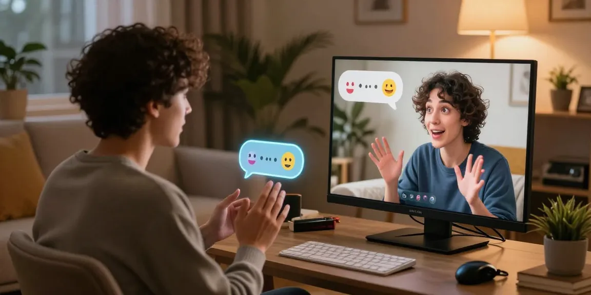 Engaging virtual chat with playful AI character showcasing sluts ai in a cozy setting.