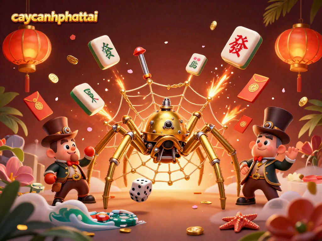 Spin the reels in caycanhphattai with an engaging 3D steampunk casino adventure.