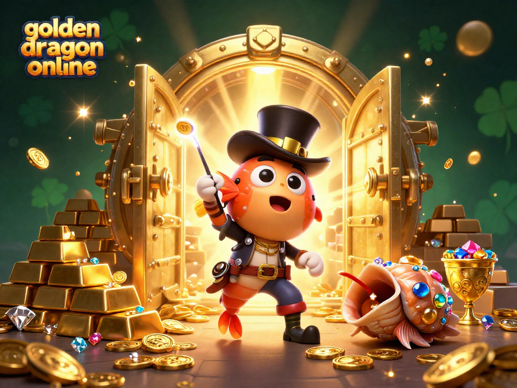 Experience excitement with golden dragon online as your luck draws in coins and treasures.