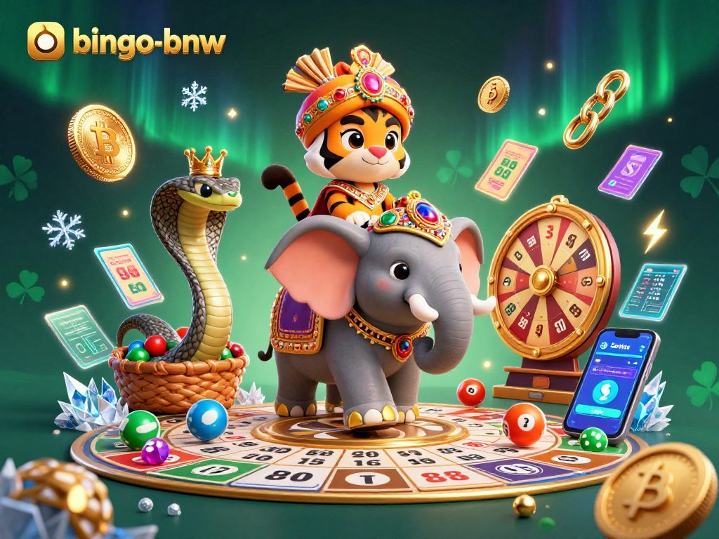 Engage in thrilling bingo-bnw action with colorful elements and vibrant characters.