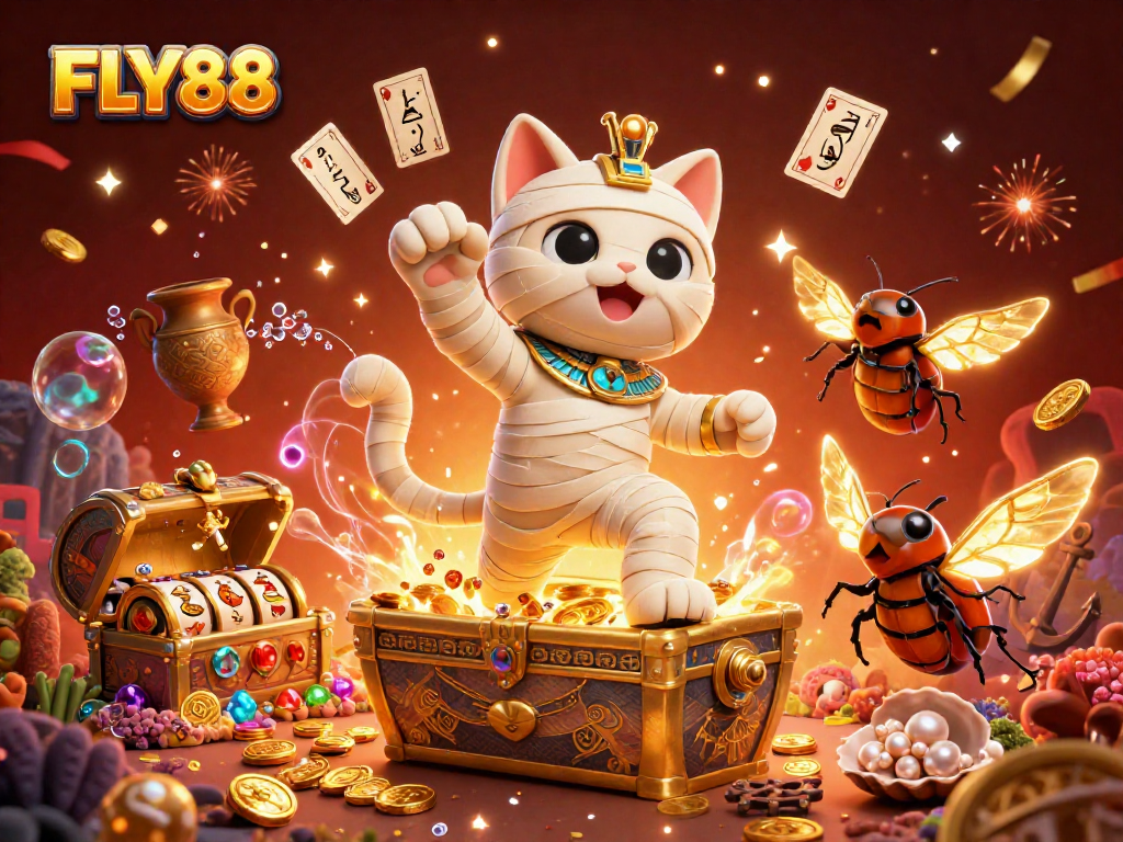FLY88 offers an engaging casino experience with vibrant characters and dynamic gaming elements.