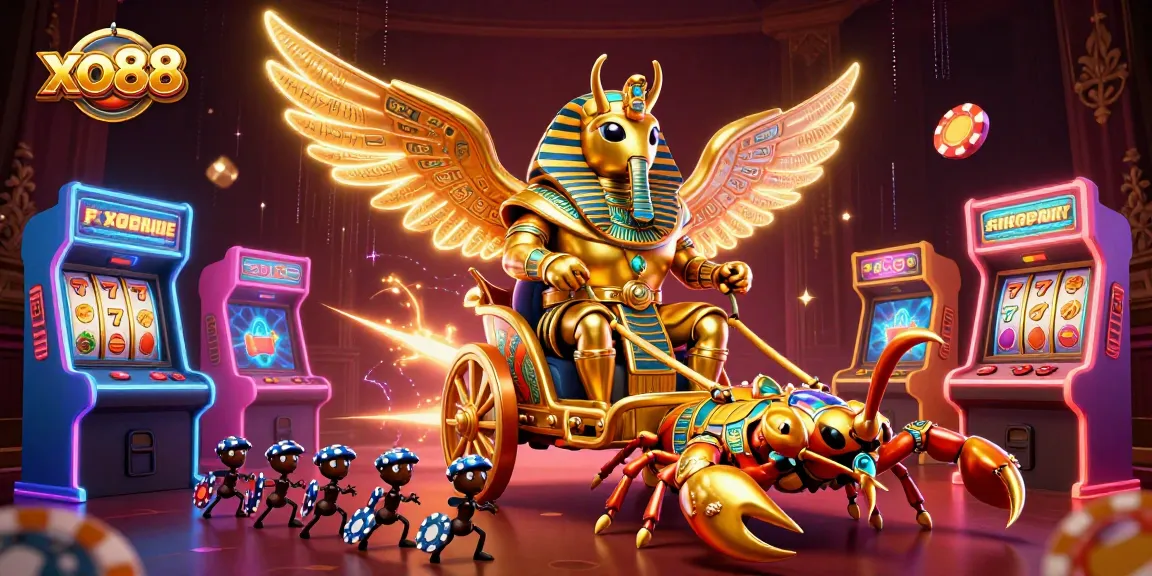 Play thrilling games at xo88 with vibrant visuals of online casino action.