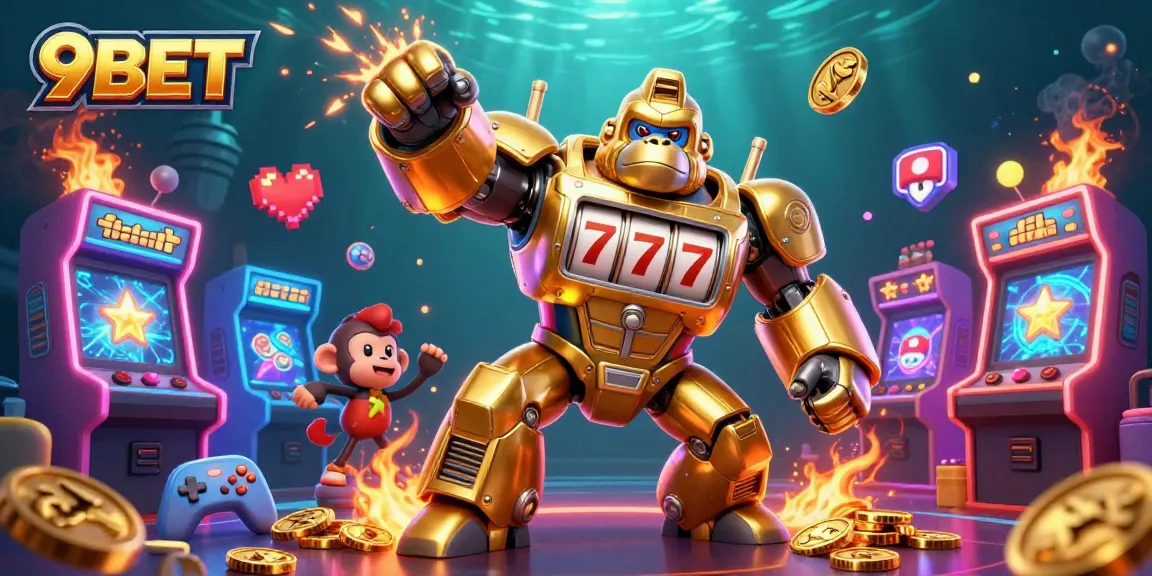Experience thrilling gameplay with 9BET's engaging casino adventures featuring a mech and arcade elements