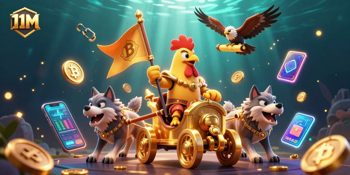 Spin the reels with 11M's dazzling casino adventure featuring dynamic crypto elements.