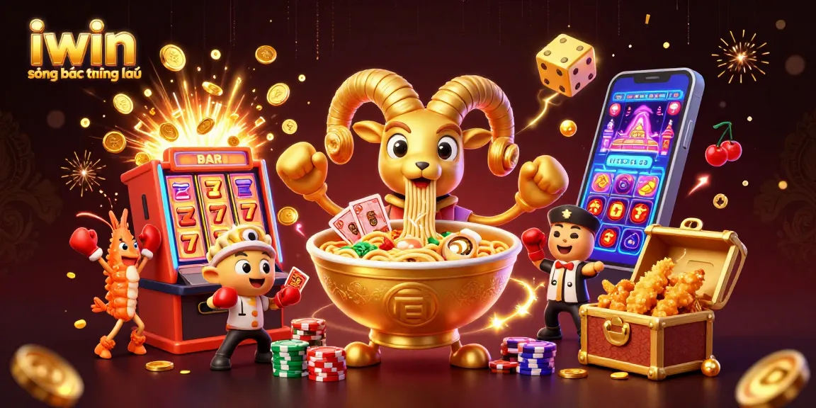Engage in winning strategies at iwin sòng bạc thượng lưu with colorful casino characters and dynamic game elements.