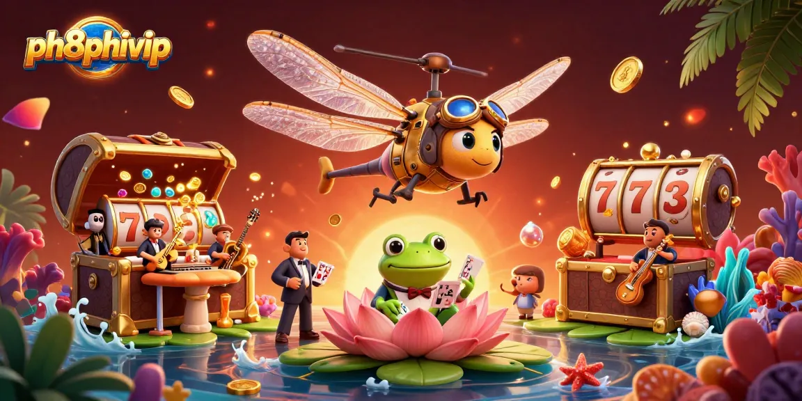 Experience exciting gameplay at ph8phivip with an immersive casino scene featuring unique characters and elements.