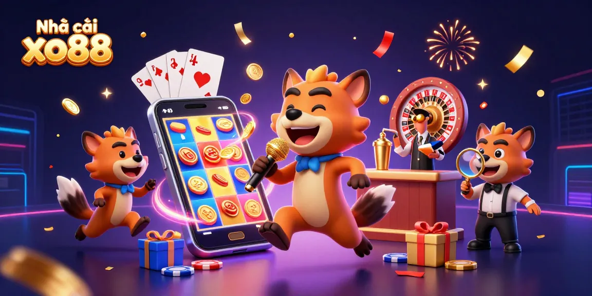 Join the action at Nhà cái xo88 as hyenas run a vibrant comedy casino club filled with excitement.